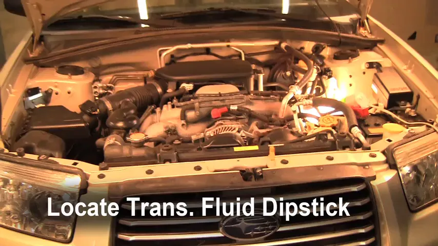 2003 Subaru Forester XS 2.5L 4 Cyl. Transmission Fluid